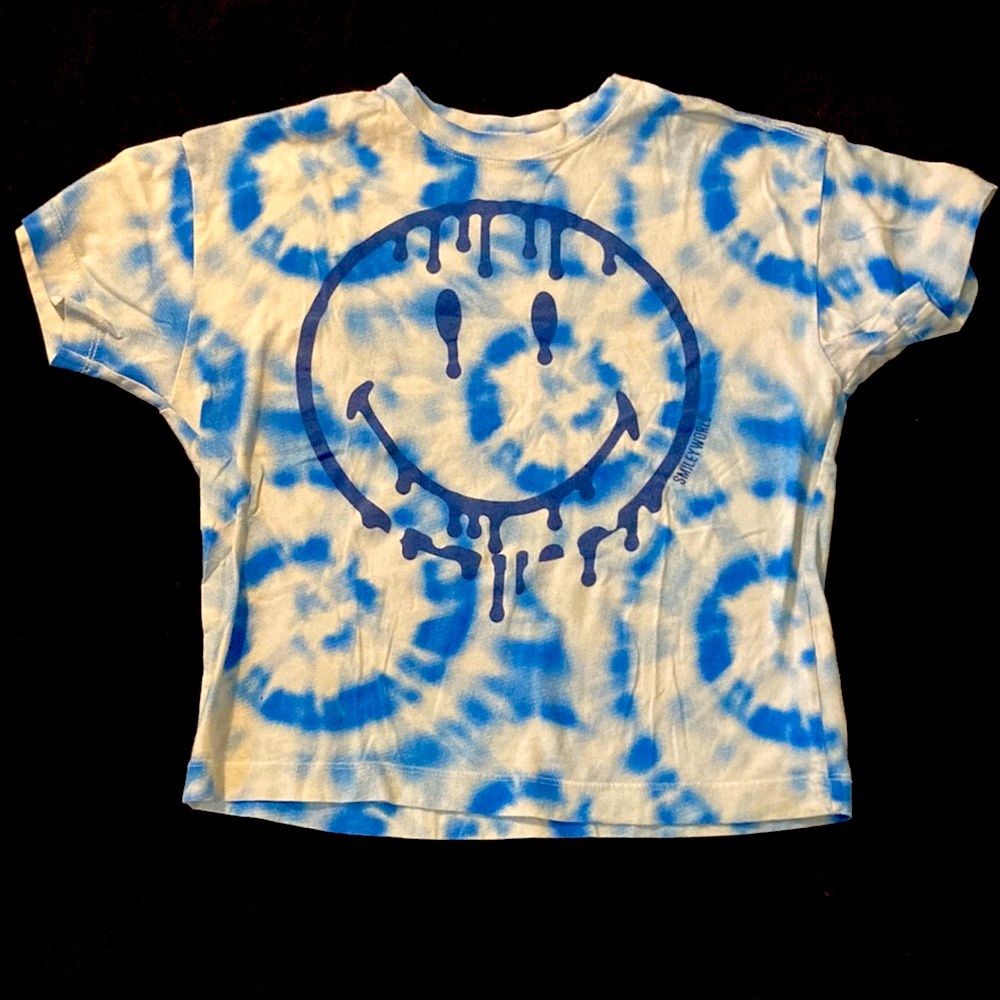 Blue tie dye Old Navy shirt, size S (6-7) kids
